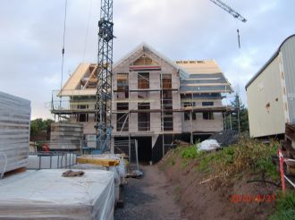 Aufstockung eines Wohnhauses in Rosperwenda